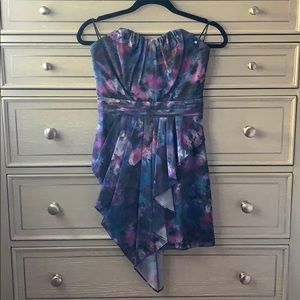 Guess Midnight Floral Cocktail Dress